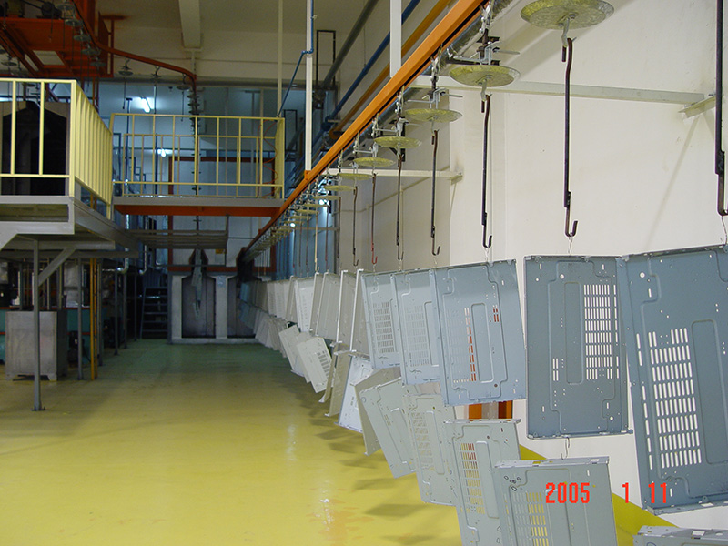 小家電懸吊塗裝線