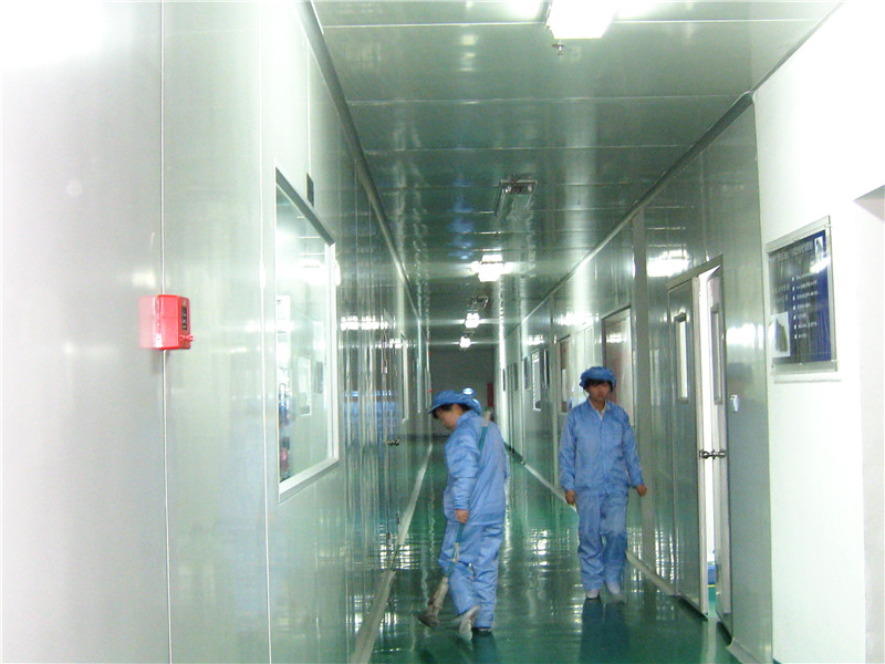 無塵車間內景